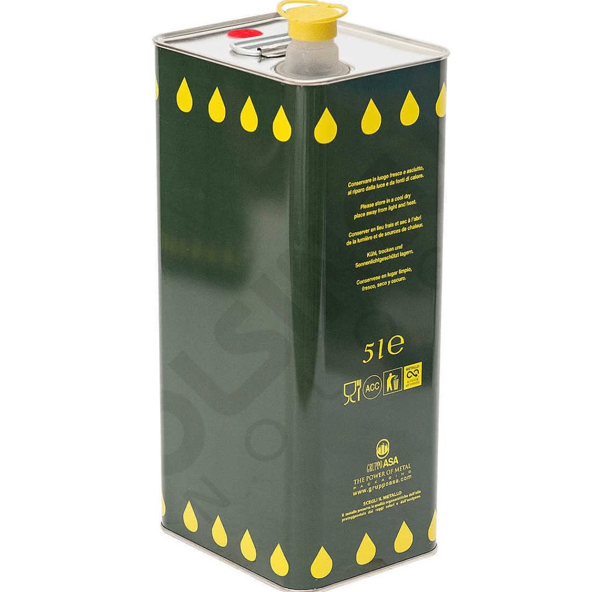 Huile d'olive de Sicile 5L, Enlèvement