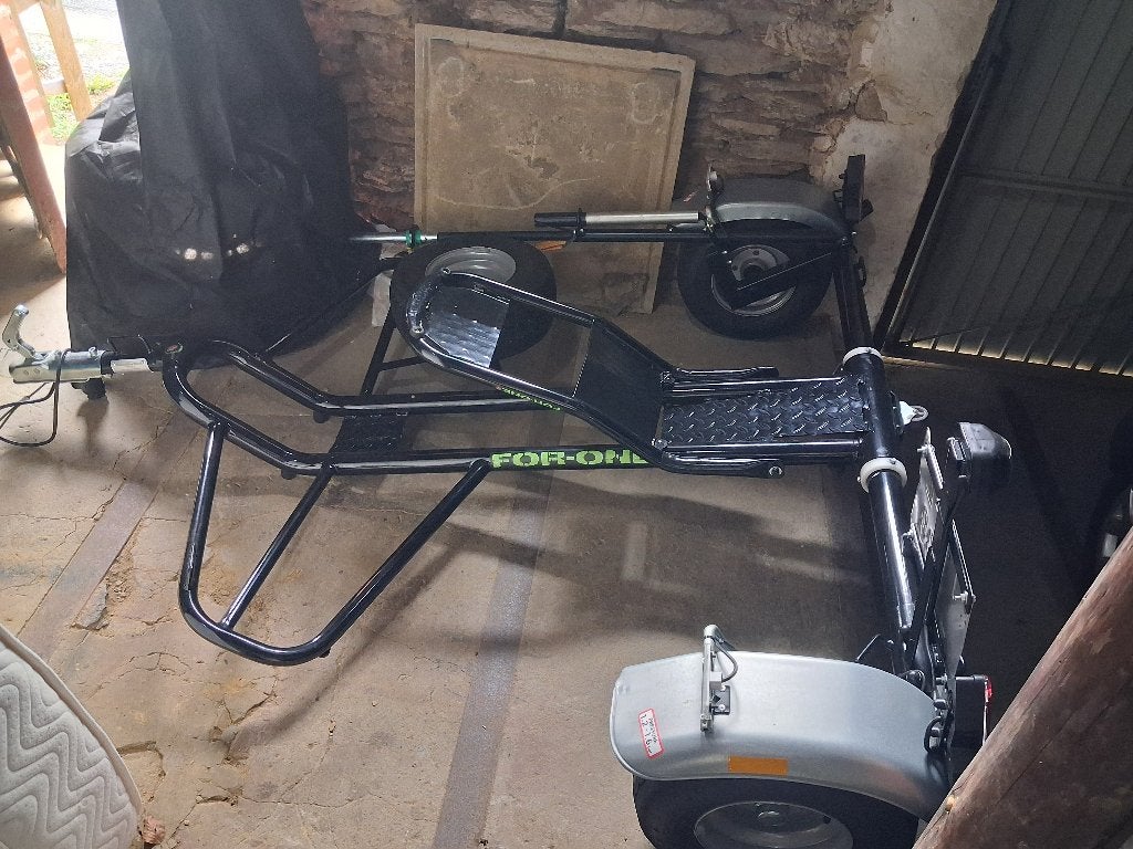 Remorque moto for one, Enlèvement