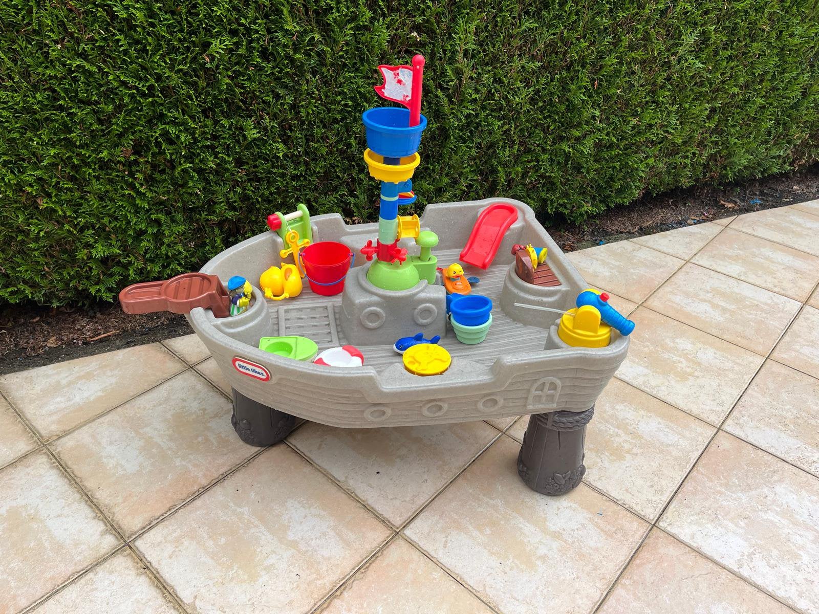 Watertafel Little Tikes piratenboot, Ophalen, Gebruikt
