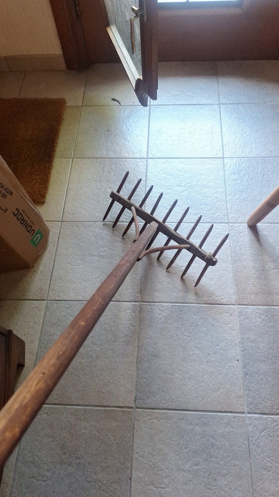 Hooihark (brocante), Ophalen