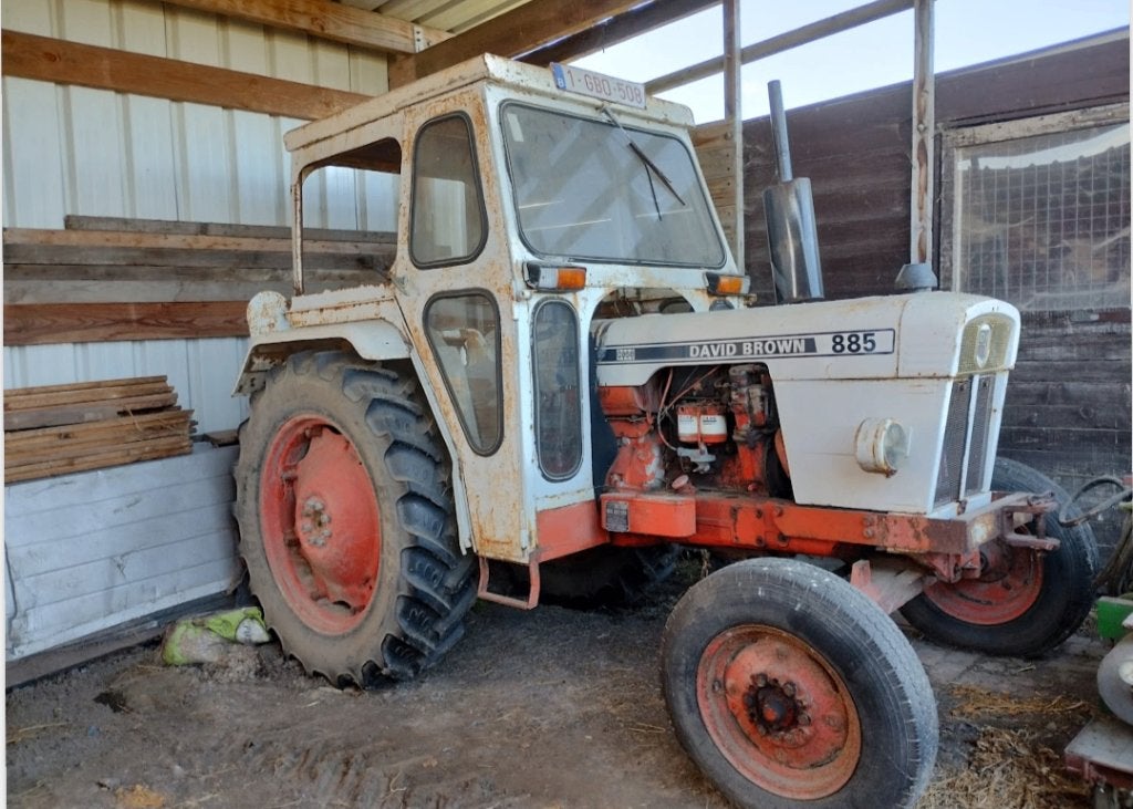 Tractor David Brown 885 oldtimer 1970, Zakelijke goederen, Landbouw | Tractoren, Ophalen, Oldtimer