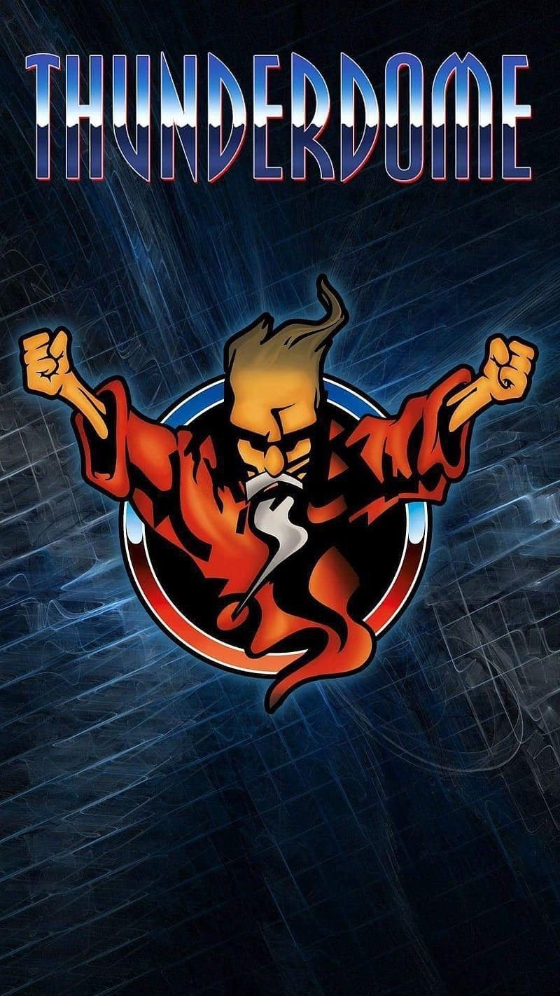 Panneau métallique Thunderdome ID&T - mancave vintage rétro, Enlèvement ou Envoi, Neuf, Panneau publicitaire