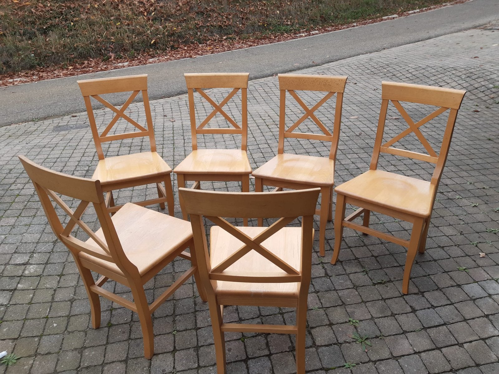 6 mooie keuken stoelen, Enlèvement, Comme neuf