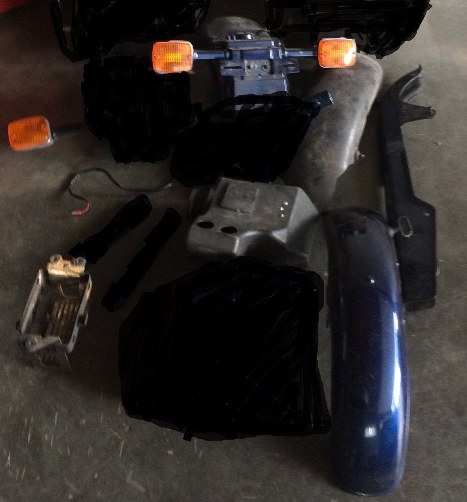 Lot de pièces Suzuki GSX 750, du début des années 80, Enlèvement, Utilisé