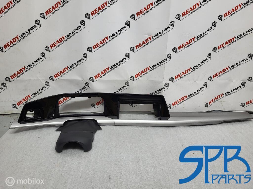 LIJST DASHBOARD hoogglans zwart FRAME zilver VW Golf 8 VIII, Auto-onderdelen, Interieur en Bekleding, Volkswagen, Nieuw, Ophalen of Verzenden