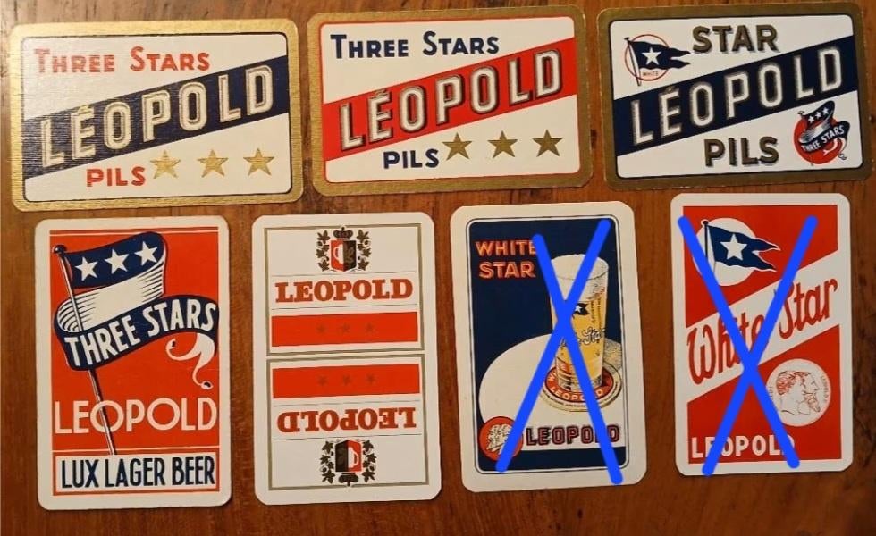 Leopold, bière, Collections, Envoi