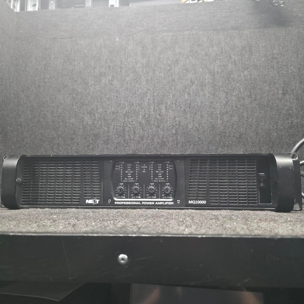 Amplificateur NEXT MQ10000 4 x 2200 watts !, Enlèvement ou Envoi