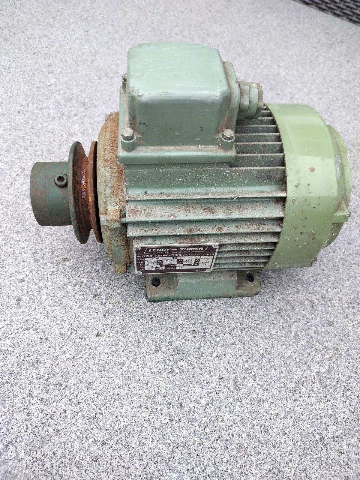 Moteur électrique (triphasé), Bricolage & Construction, Enlèvement