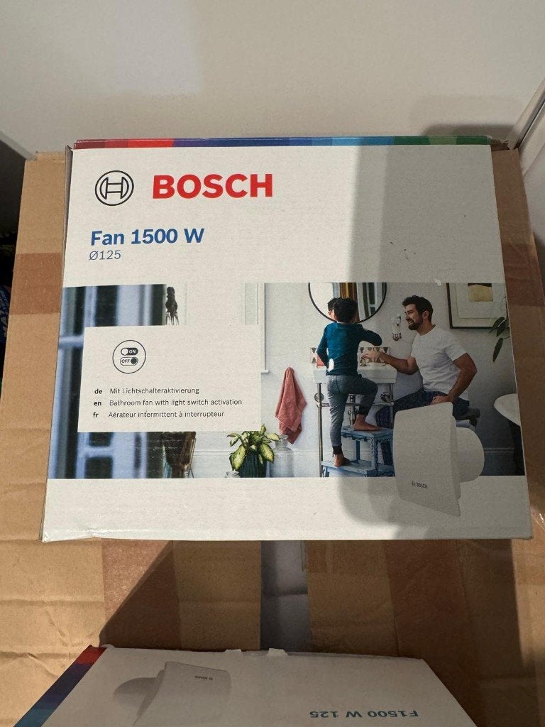 Bosch Home Comfort Fan 1500 W125 Wandventilator ✓, Bricolage & Construction, Enlèvement ou Envoi, Neuf, Ventilateur