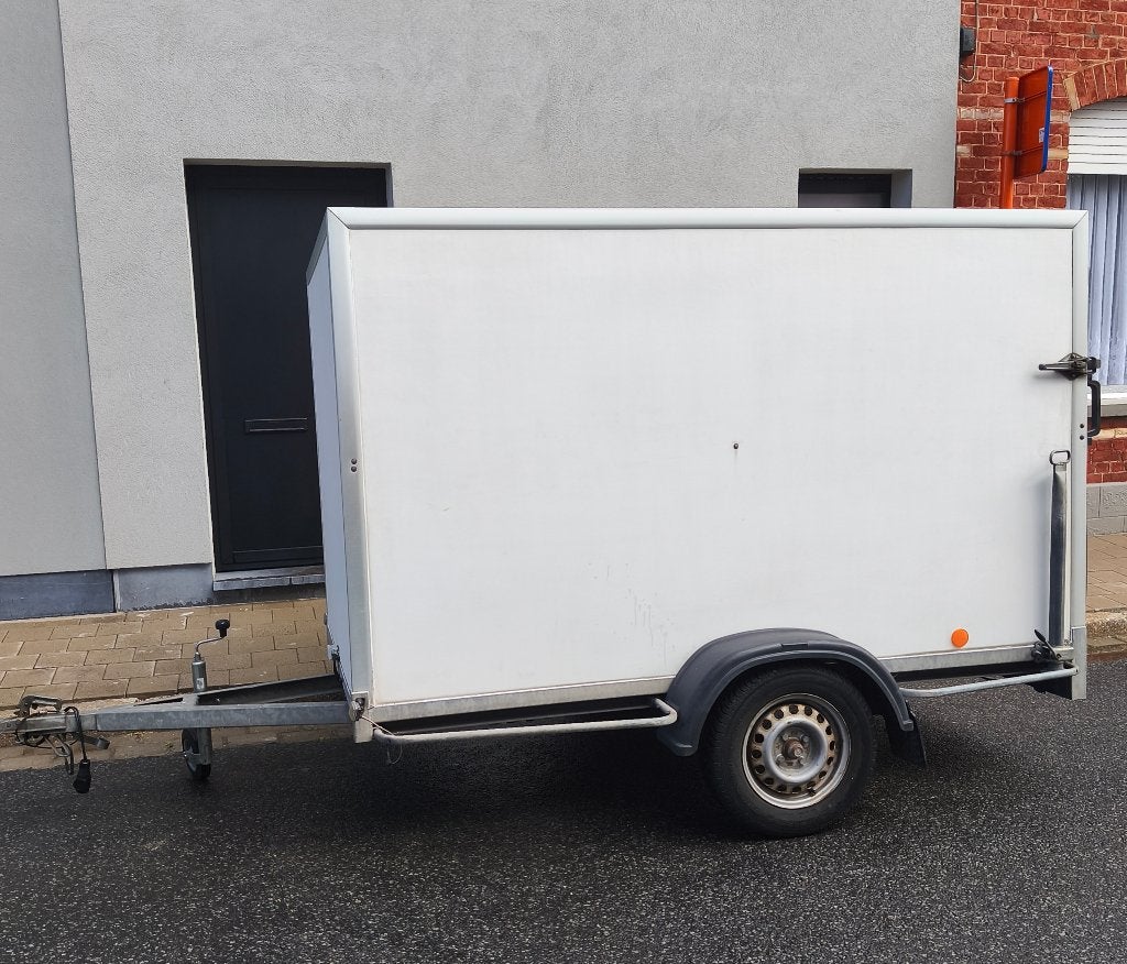 gesloten aanhanger -750kg, Auto diversen, Aanhangers en Bagagewagens, Ophalen, Gebruikt