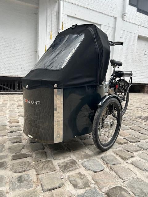 Nihola Electrische Bakfiets, Vélos & Vélomoteurs, Vélos | Vélos avec bac, Utilisé, Autres marques, Électrique, Bâche, Enlèvement