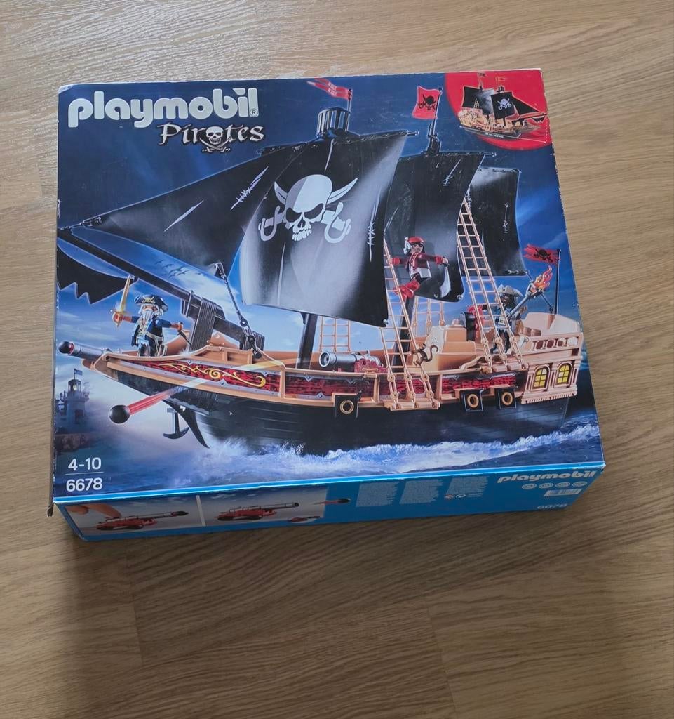 Playmobil Bateau Fantome Pirate, Enlèvement, Utilisé