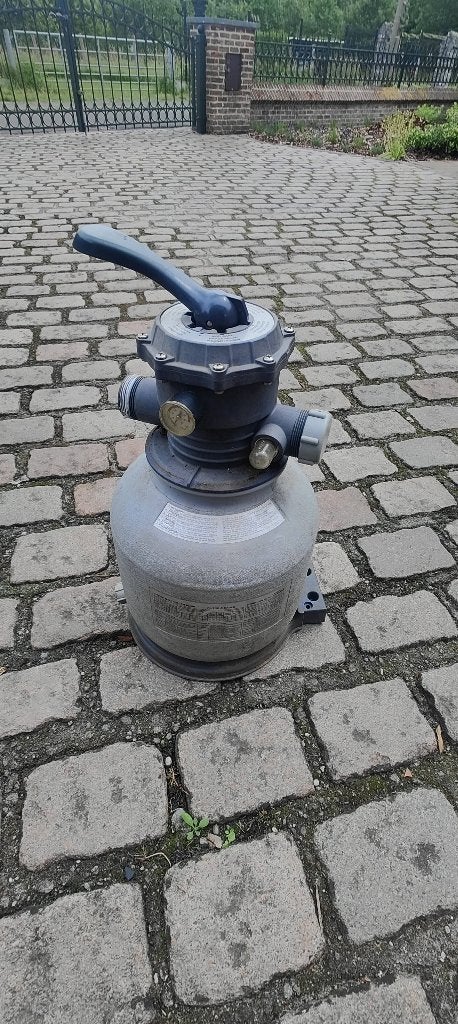 Zandfilter, Enlèvement, Comme neuf, Filtre