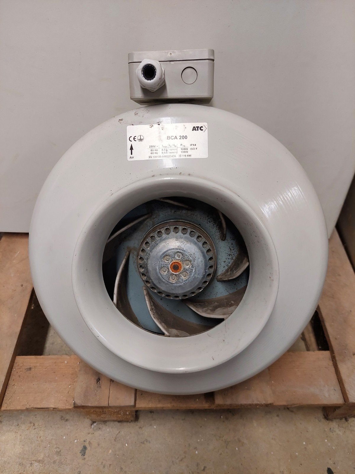 VENTILATEUR., Bricolage & Construction, Enlèvement ou Envoi, Utilisé, Ventilateur