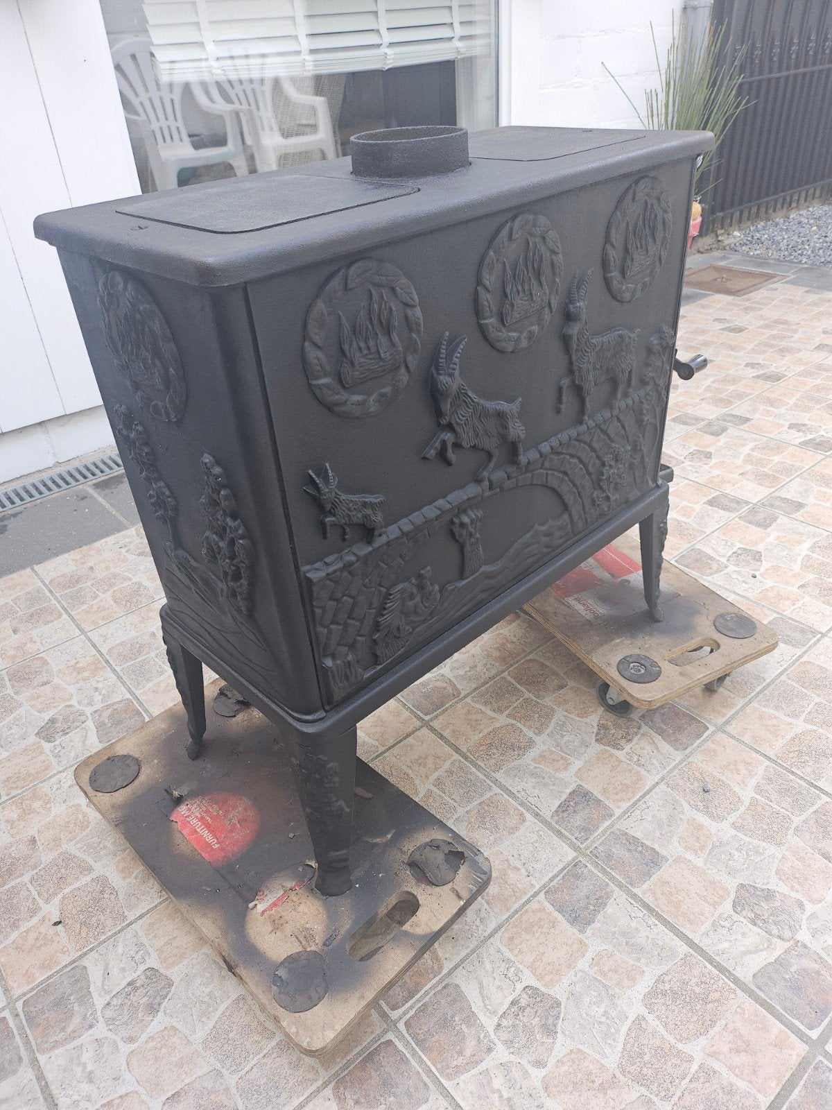 houtkachel dovre, Maison & Meubles, Enlèvement, Poêle à bois