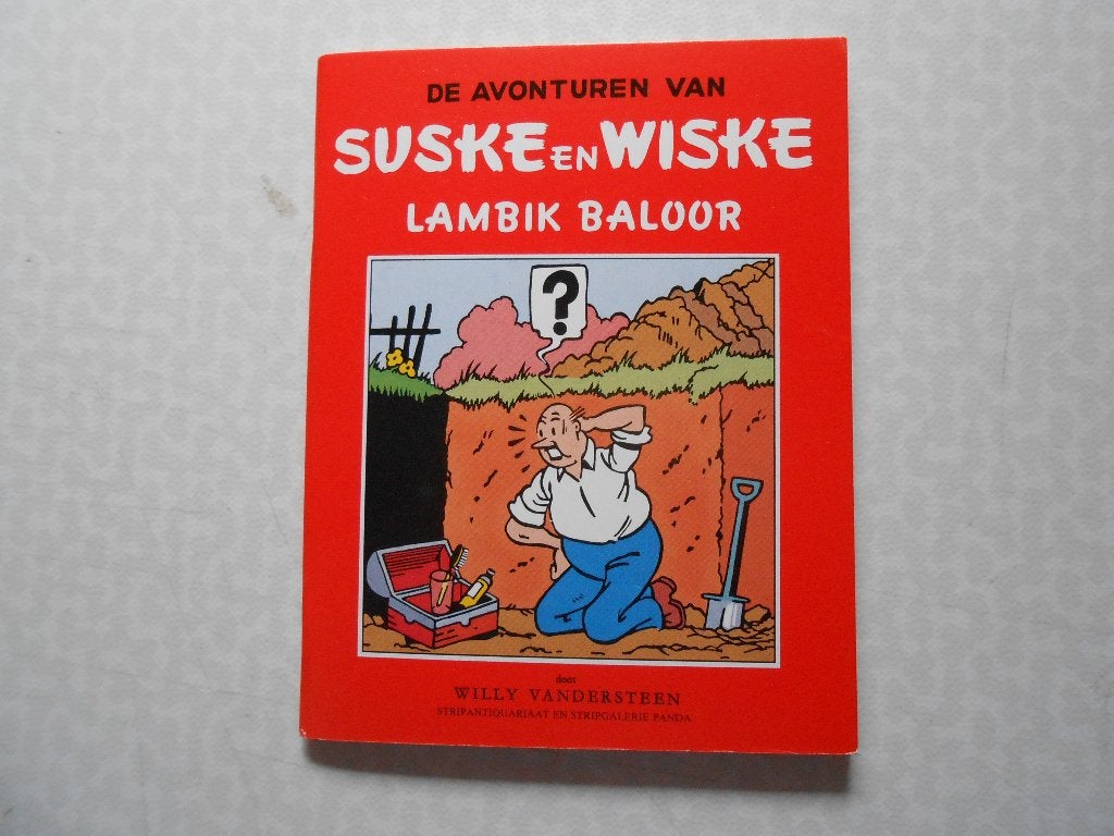 Suske en Wiske Lambik baloor 1ste druk 1985. uitgaven Panda., Boeken, Willy vandersteen, Eén stripboek, Nieuw, Ophalen of Verzenden
