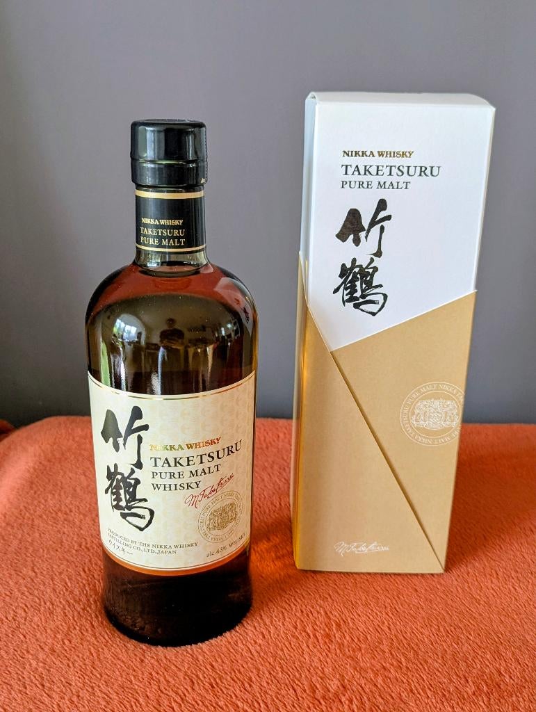 Nikka Taketsuru Pure Malt — Whisky Japonais — 70cl — 43%, Collections, Vins, Neuf, Autres types, Autres régions, Pleine, Enlèvement ou Envoi