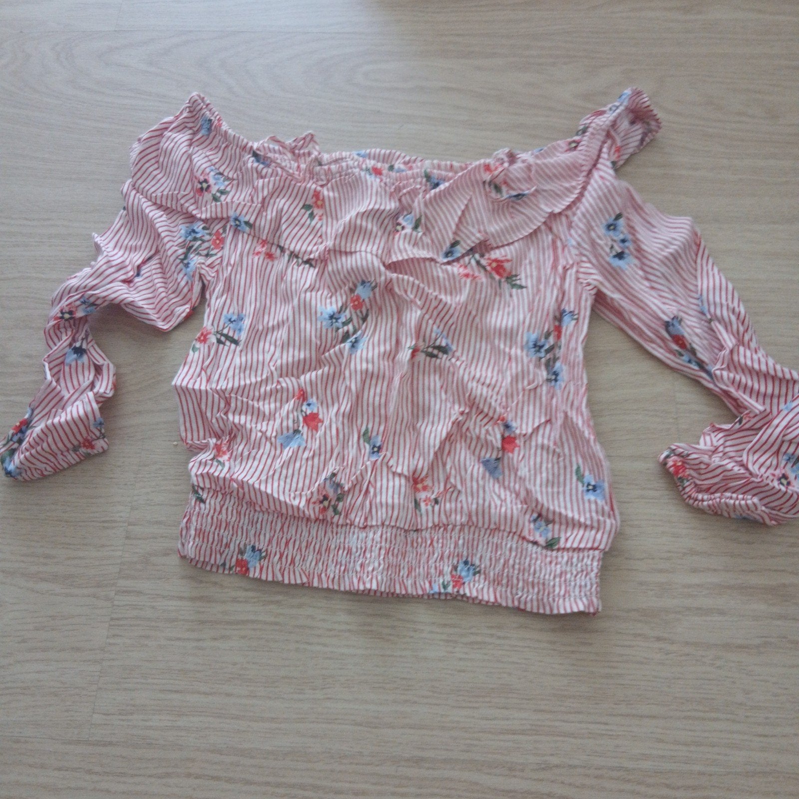 off shoulder top meisjes, Enfants & Bébés, Vêtements enfant | Taille 140, H&M, Chemise ou Chemisier, Enlèvement, Utilisé
