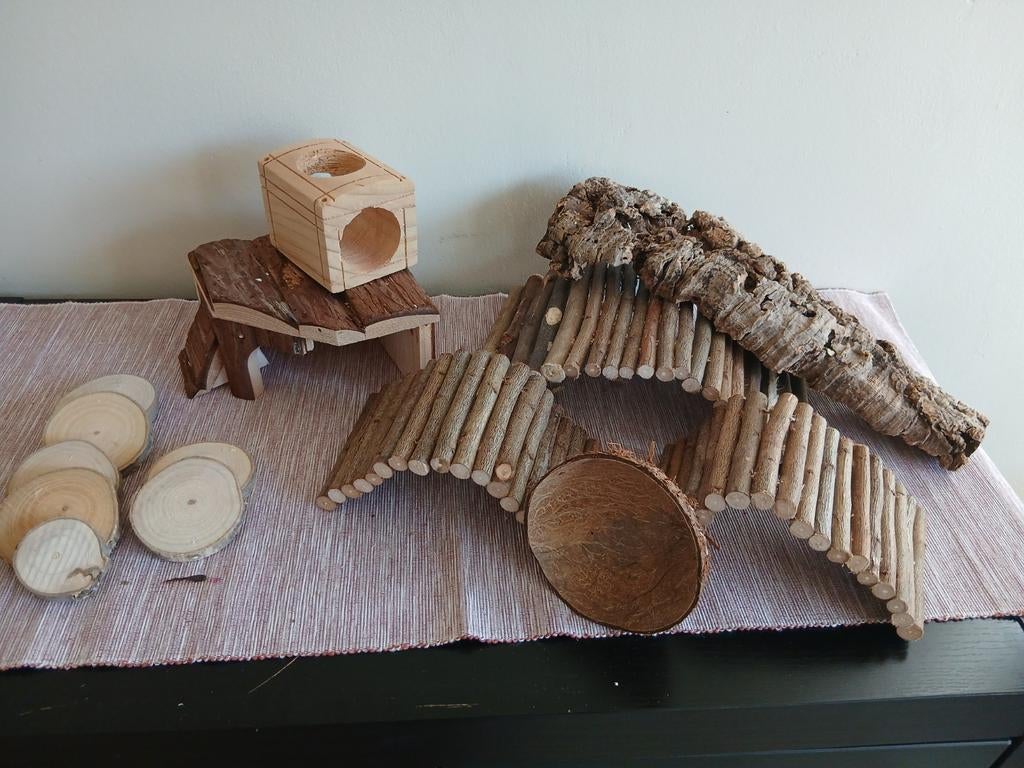 Titel: Knaagdier / terrarium accessoires – set, Dieren en Toebehoren, Ophalen