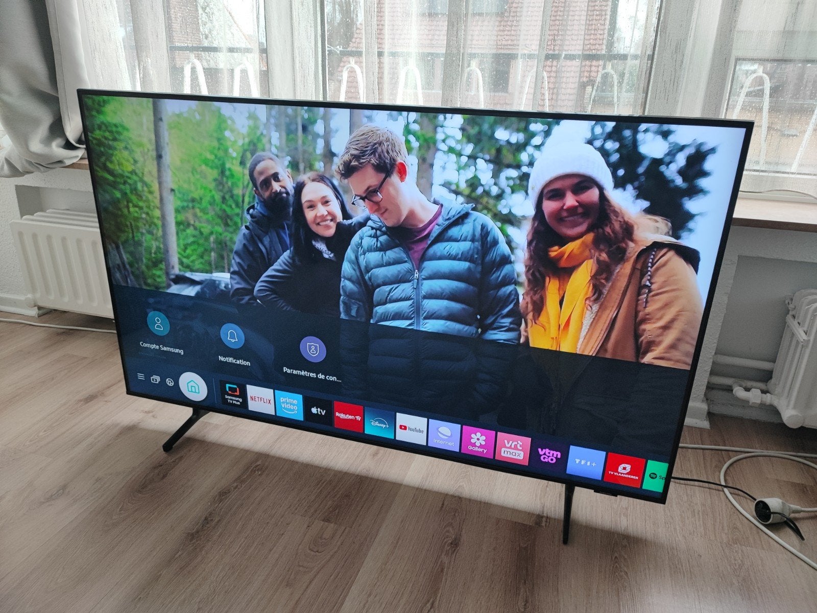 QLED SAMSUNG LED 4K UHD 55 POUCES 139 CM WIFI, Audio, Tv en Foto, Televisies, Ophalen, 4k (UHD), LED, Samsung