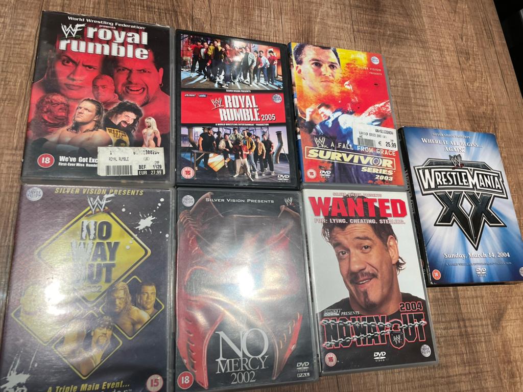 31 Dvd's - World Wrestling Federation - WWF., Cd's en Dvd's, Dvd's | Sport en Fitness, Alle leeftijden, Vechtsport, Boxset, Ophalen of Verzenden