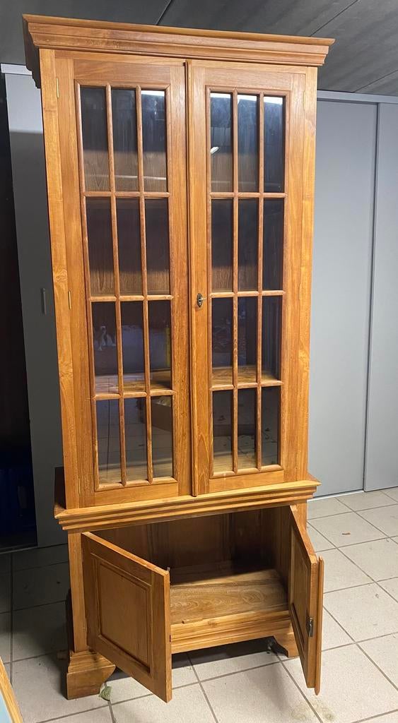 Armoire / vitrine / bibliothèque à vendre, Maison & Meubles, Enlèvement, Comme neuf