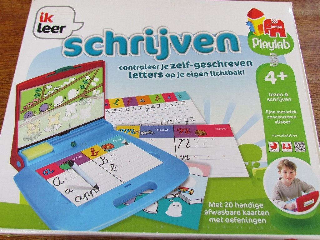 'Ik leer schrijven' Playlab van Jumbo, Enfants & Bébés, Enlèvement, Utilisé, Langue et Lecture, Avec lumière