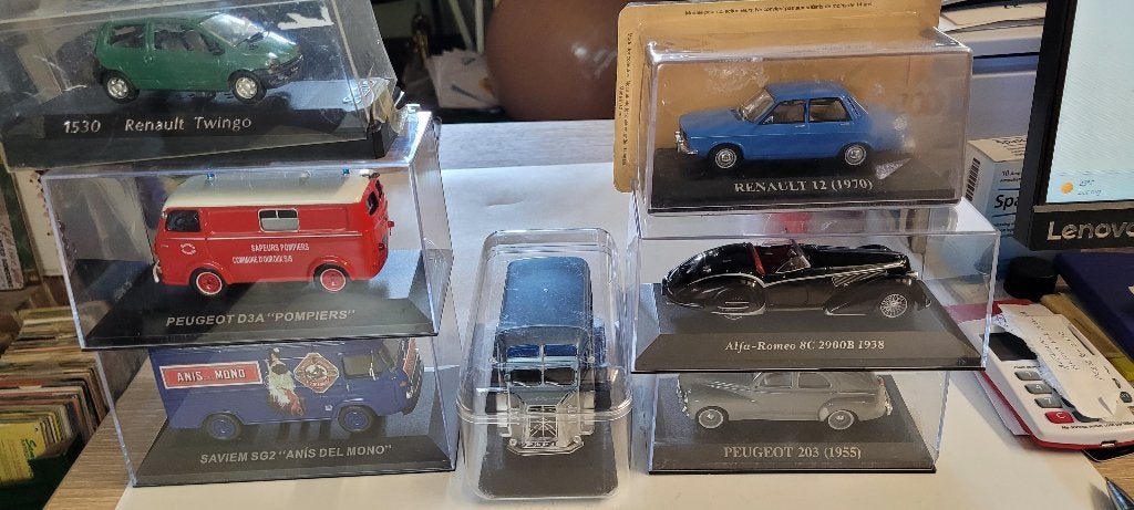 alfa, renault, citroen, peugeot, saviem auto's, Enlèvement ou Envoi, Voiture