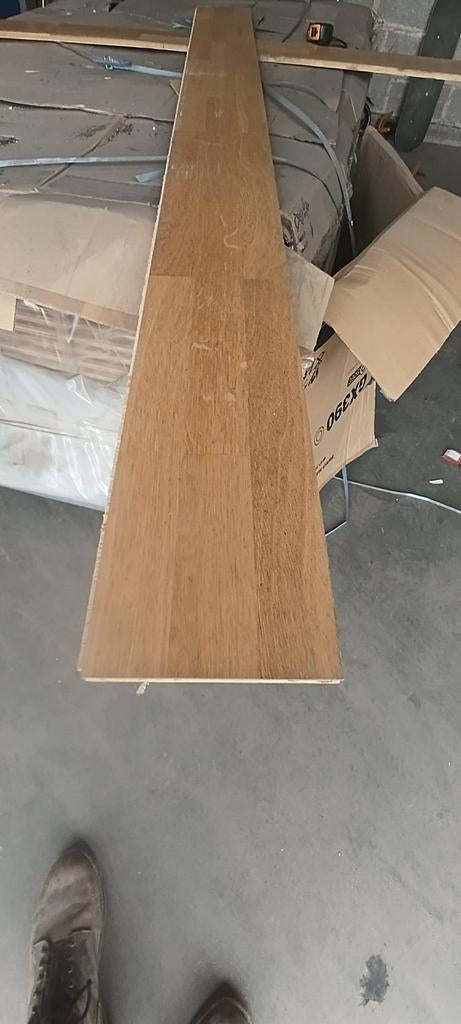 Laminé en chêne, Bricolage & Construction, Bois & Planches, Enlèvement, Chêne