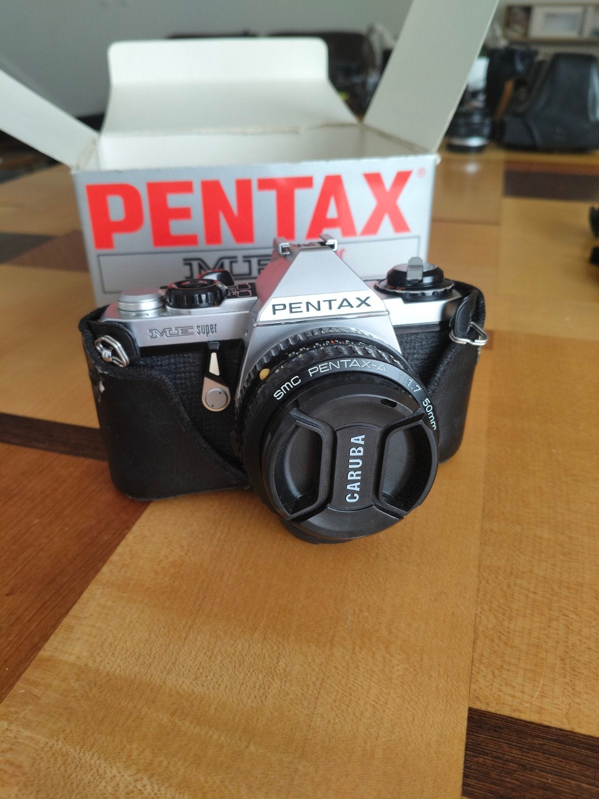 Pentax M E Super+ 2 lenzen, Ophalen, Pentax