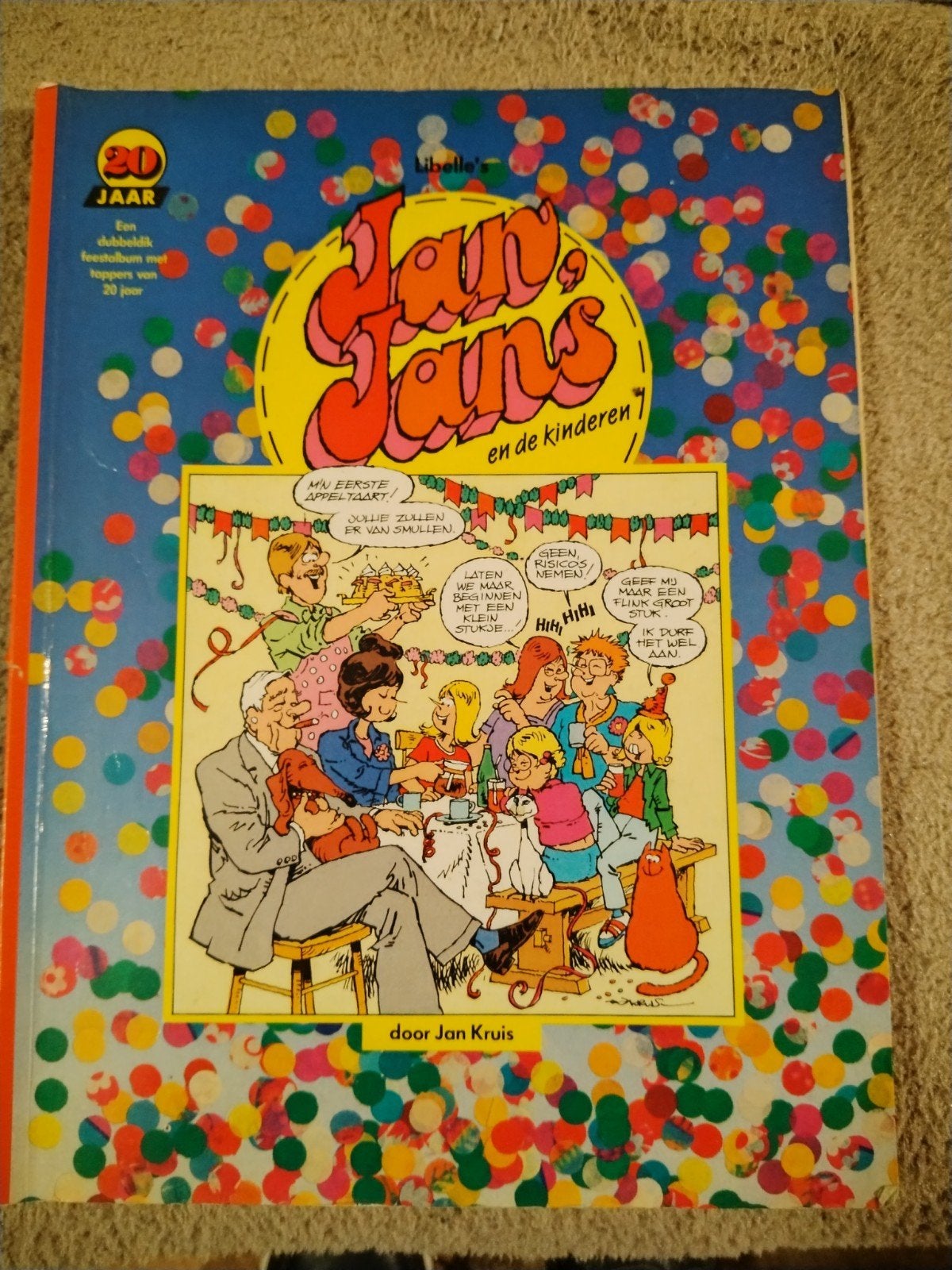 Jan, Jans en de kinderen: 20 jaar (Feestalbum), Boeken, Stripverhalen, Eén stripboek, Ophalen of Verzenden, Jan Kruis, Gelezen