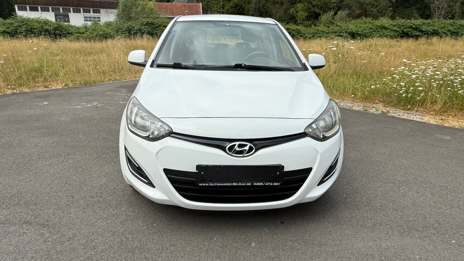 Hyundai 1.4 Diesel, Auto's, Hyundai, Particulier, i20, Diesel, Euro 5, Overige carrosserie, 5 deurs, Handgeschakeld, Wit, Zwart