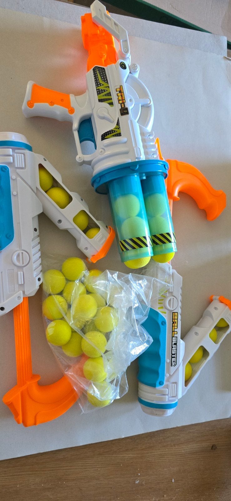 Lot de lanceurs de balles en mousse..., Enfants & Bébés, Jouets | Extérieur | Jeu d'action, Enlèvement ou Envoi