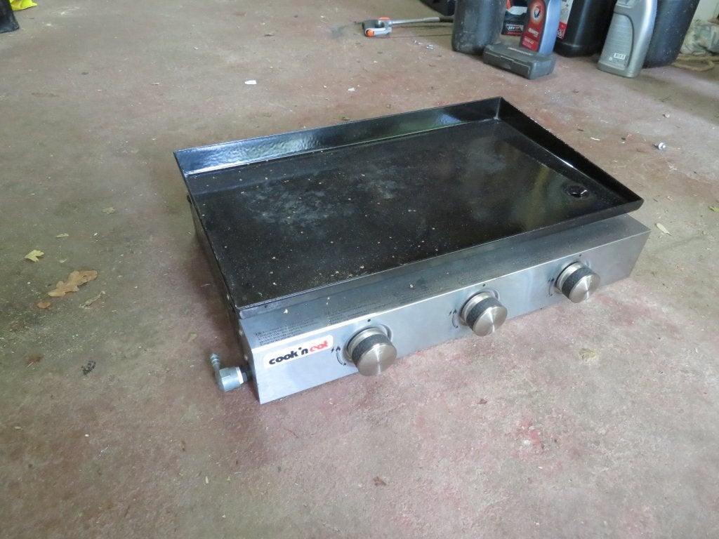 plancha gaz cook n eat, Enlèvement