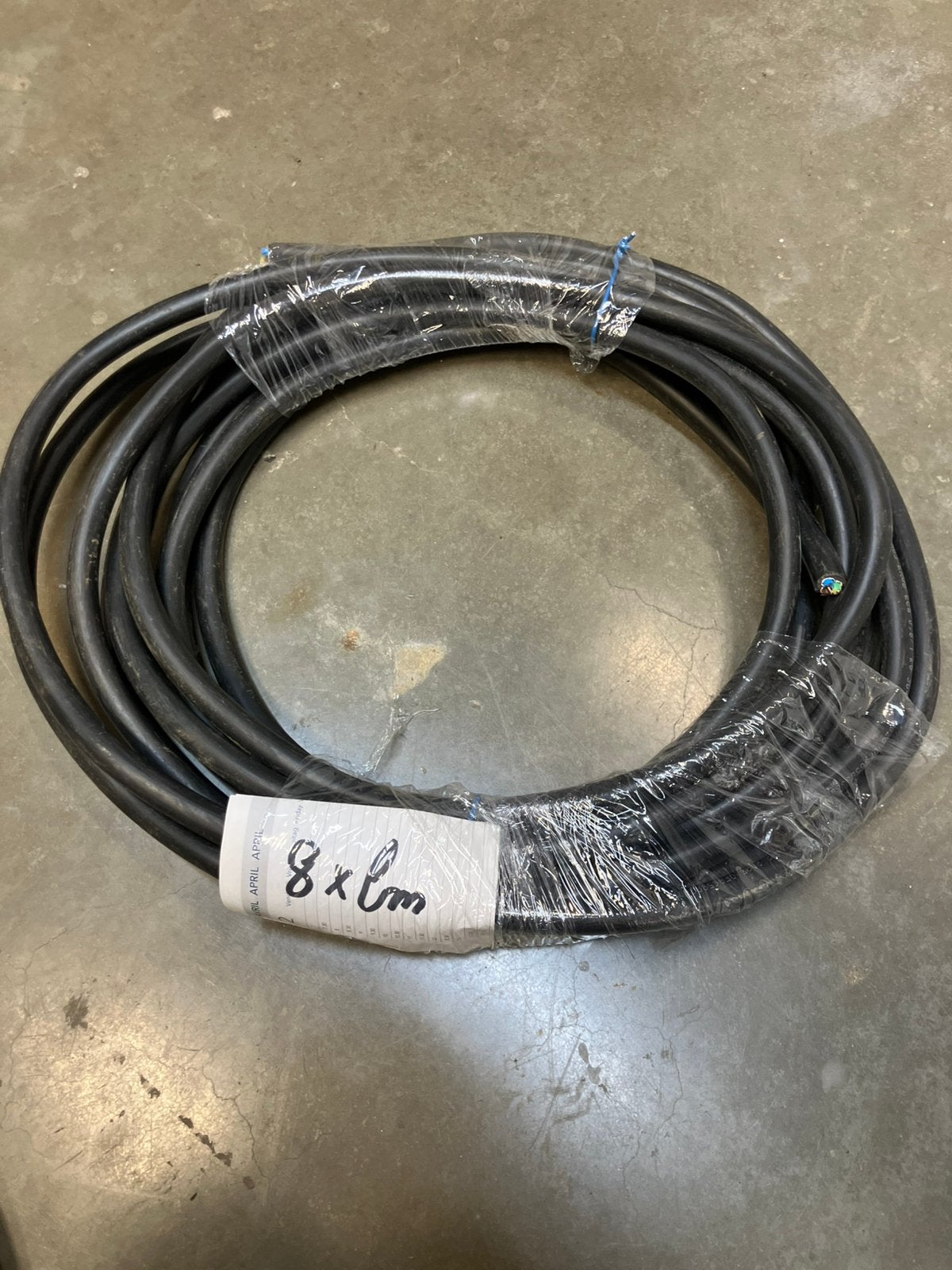 EXVB grondkabel 3G4 mm² – 8 meter, Ophalen, Zo goed als nieuw