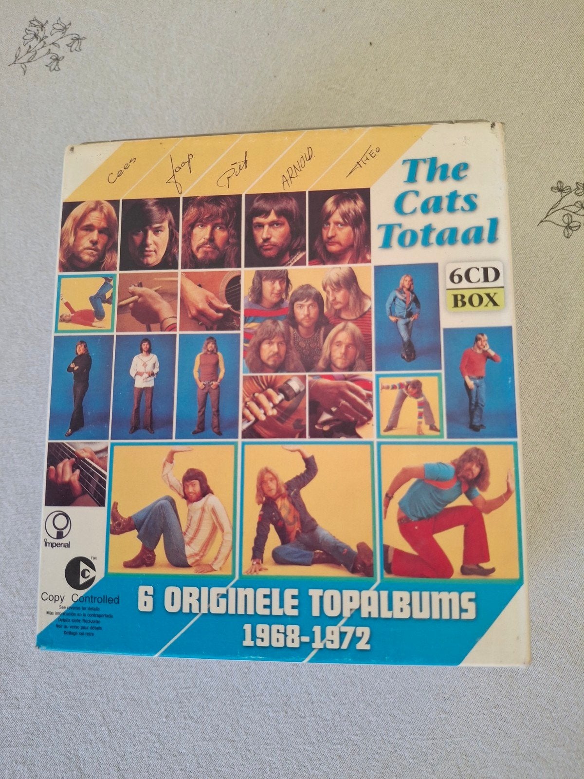 Coffret de 6 CD The Cats au total 1968/1972, Enlèvement ou Envoi