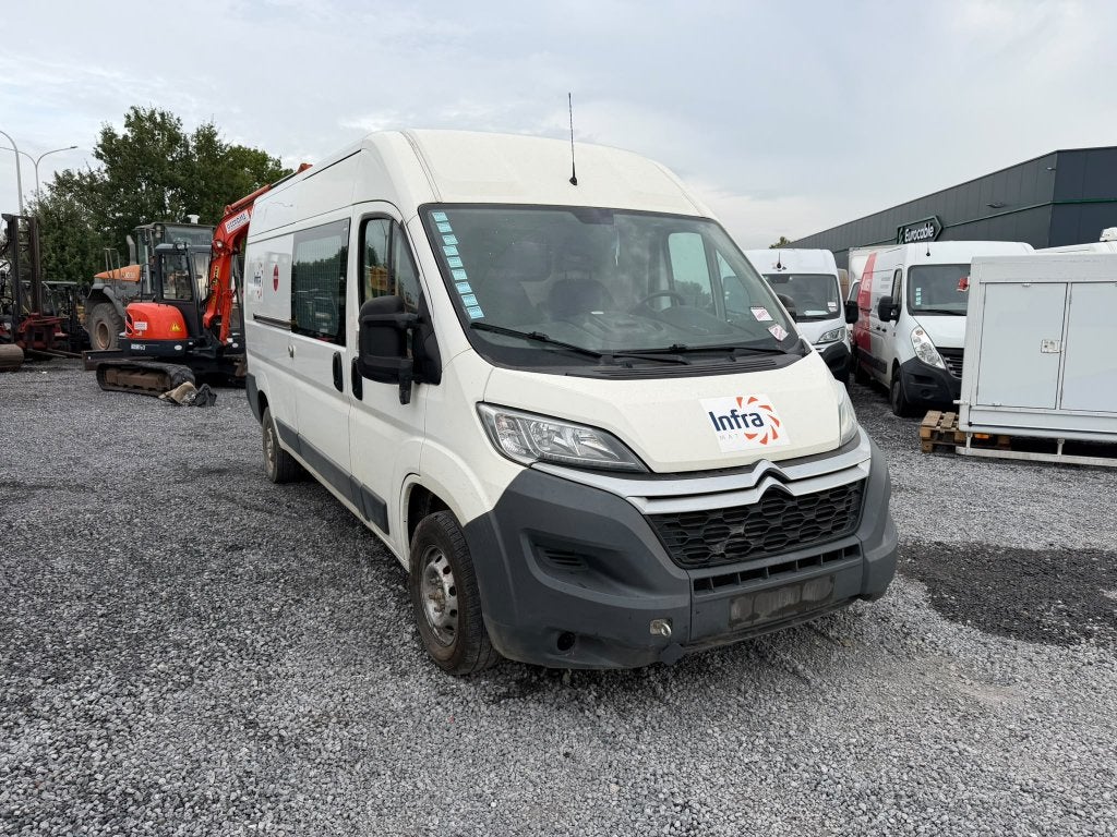 Citroen Jumper (Stock ID 97643) Motor kapot, 4 deurs, Jumper, Wit, 120 kW