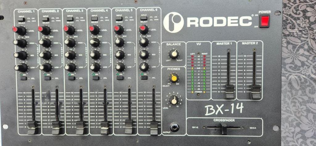 Rodec BX 14, Enlèvement, Utilisé, 10 à 20 canaux, Entrée micro
