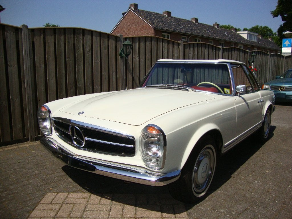 MERCEDES 230SL PAGODE ORGINELE STAAT BJ 1967, Auto's, Achterwielaandrijving, 110 kW, Cabriolet, Open dak