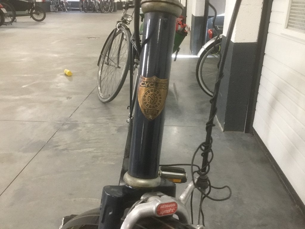 Mooie vintage meisjesfiets, 50 à 53 cm, Enlèvement, Utilisé, Frein sur jante