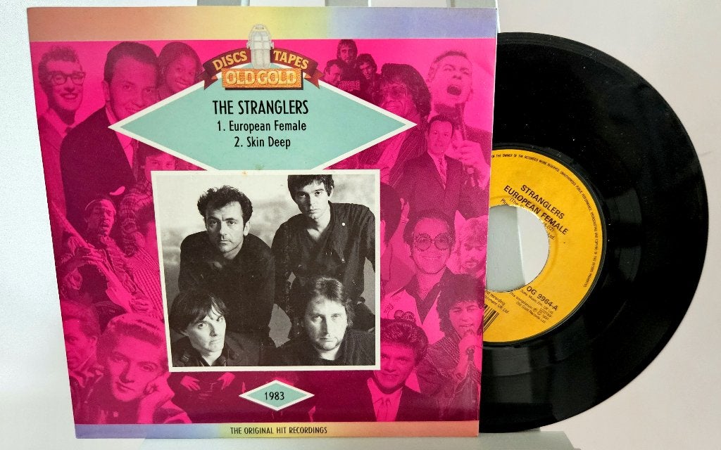 7" Single - The STRANGLERS – European Female / Skin Deep, 7 inch, Utilisé, Rock et Metal, Autres types