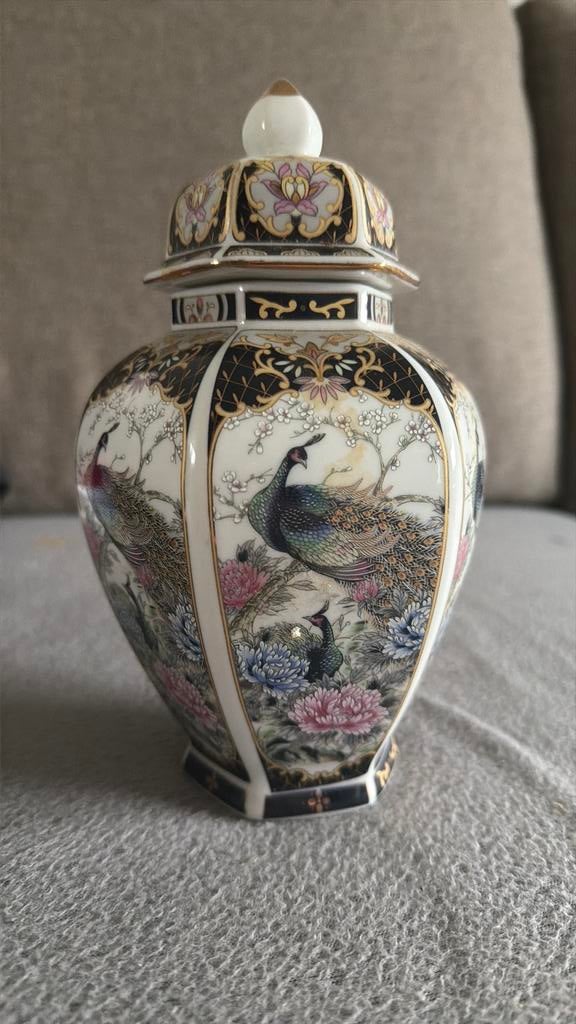 Japanse vaas Imari gemberpot, Huis en Inrichting, Ophalen, Meerkleurig, Nieuw, Japandi