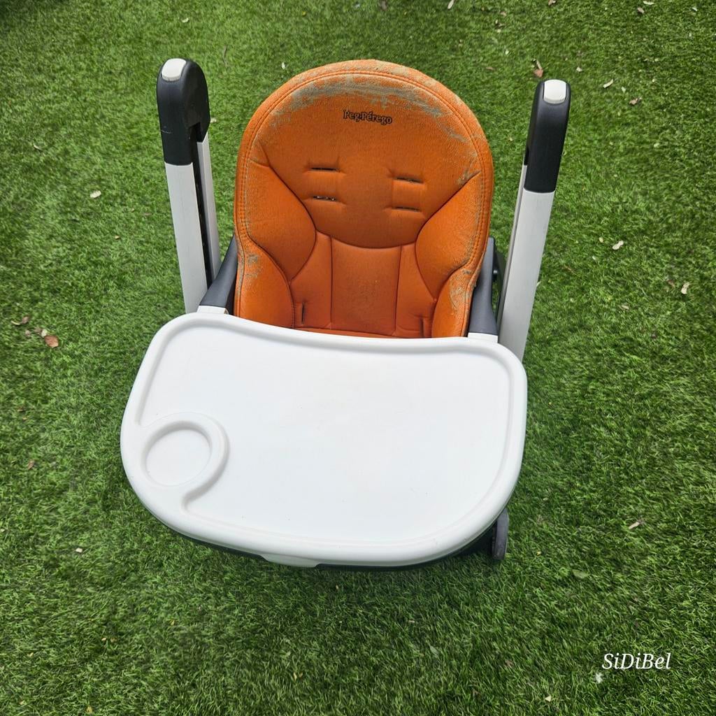 Kinder - eetstoel,topmerk Peg Pérego.Heel veel mogelijkheden, Kinderen en Baby's, Kinderstoelen, Ophalen