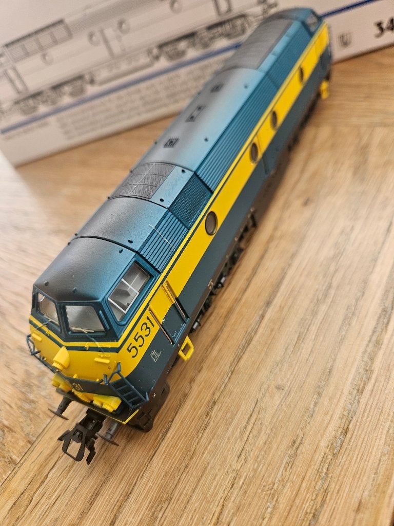 Série 55 sncb, Enlèvement ou Envoi, Courant alternatif, Comme neuf, Locomotive