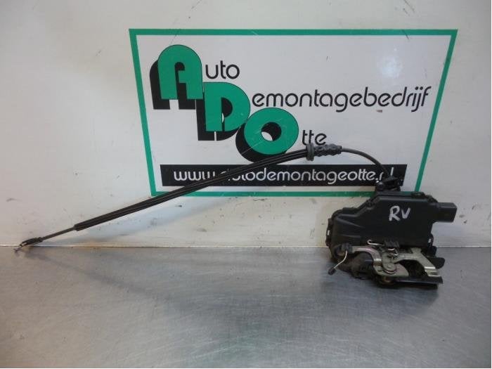 Deurslot Mechaniek 2Deurs rechts van een Volkswagen Golf (Go, Gebruikt, -, Volkswagen, -