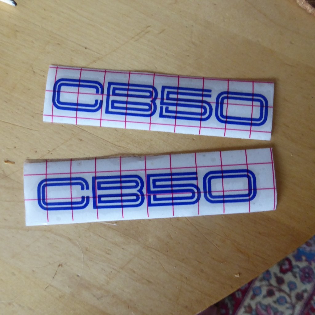 Zijkap stickers Honda CB50, Fietsen en Brommers, Ophalen of Verzenden, Nieuw, Overige typen, Overige merken