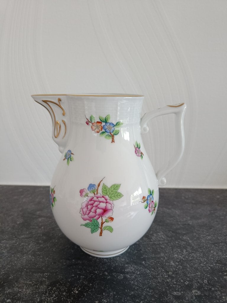 Herend porseleinen melkkan. Hoogte: 14,50 cm., Ophalen of Verzenden