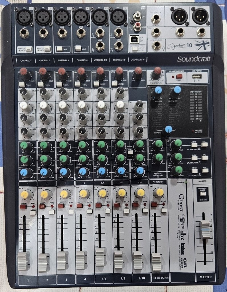 Table de mixage Soundcraft, Musique & Instruments, Enlèvement, Utilisé, 5 à 10 canaux, Entrée micro