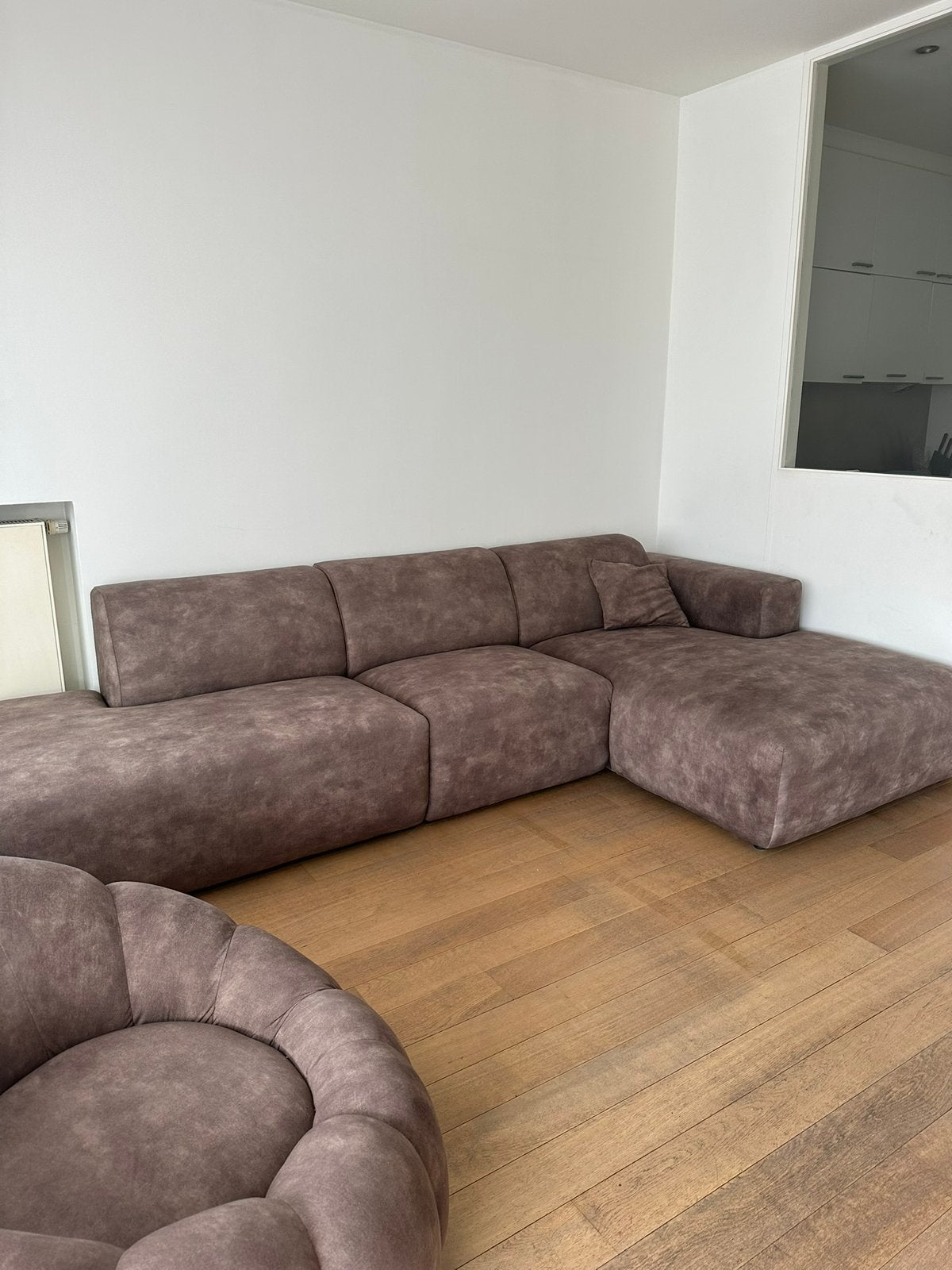 Siège + siège simple - bon état, Maison & Meubles, Canapés | Coins salons complets, Comme neuf, Enlèvement