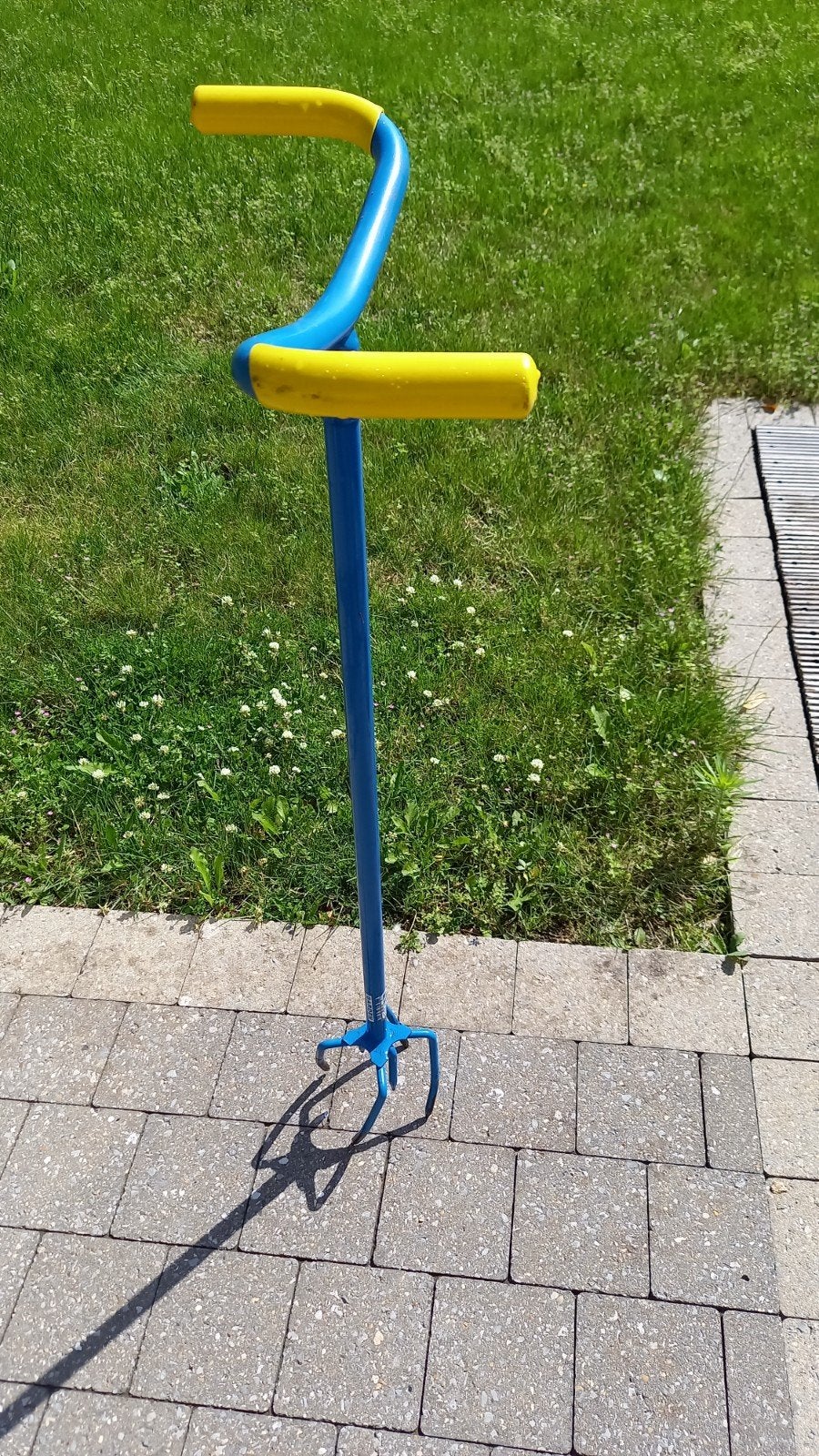 griffe de jardin, Enlèvement